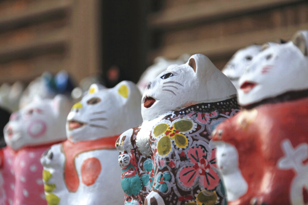 こま猫 絵付け体験