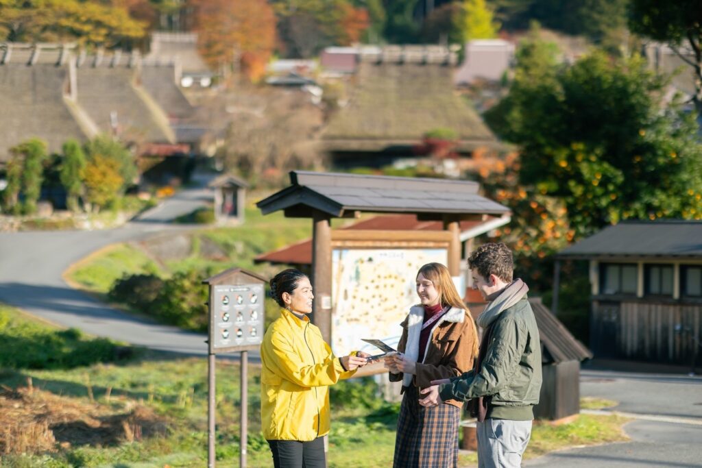 美山かやぶきの里英語ガイドツアー