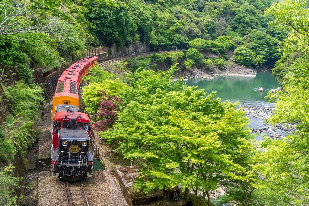 嵯峨野トロッコ列車