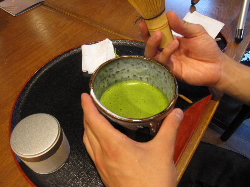 テーブル茶道体験